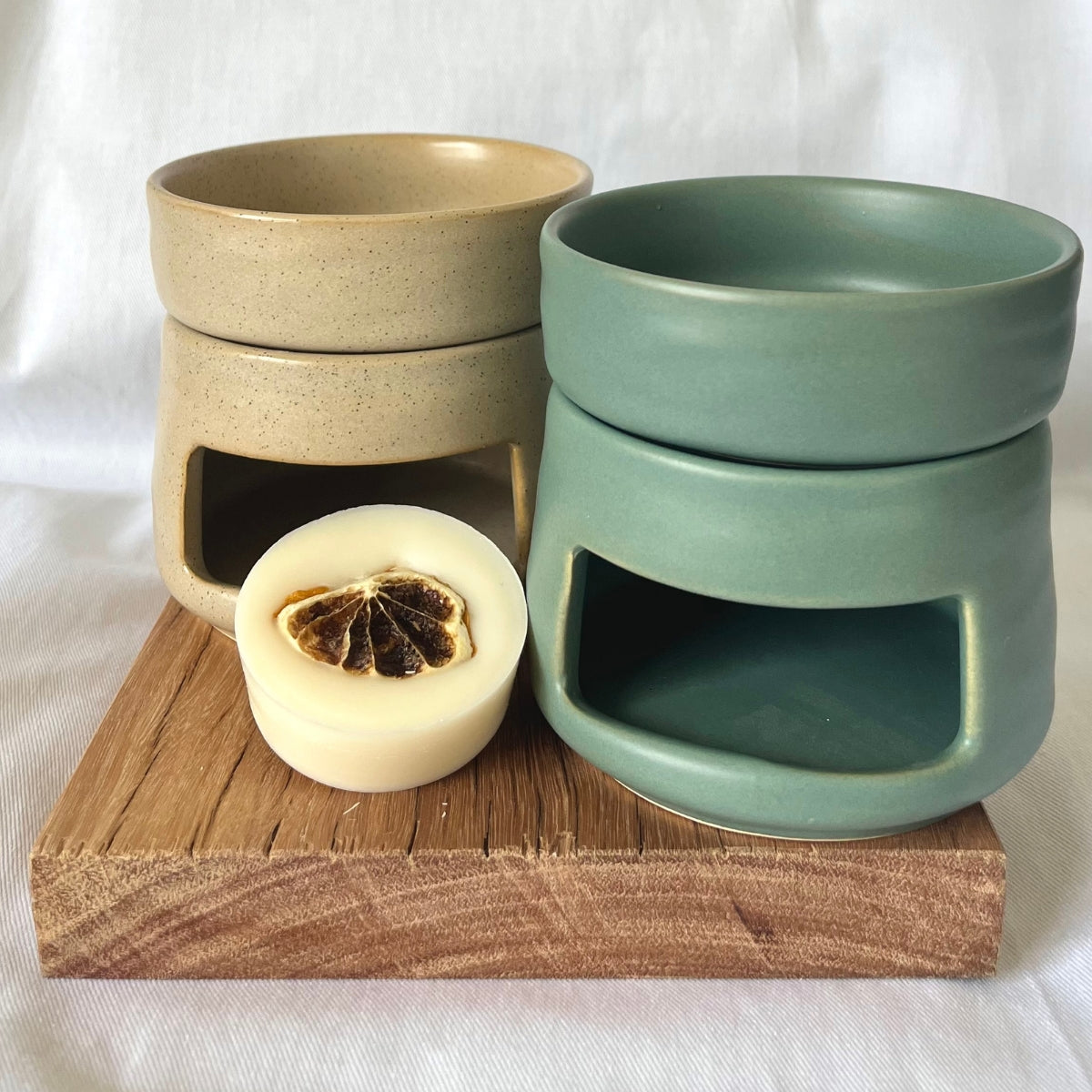 Serenity Ceramic Oil Burners - Dune & Ocean